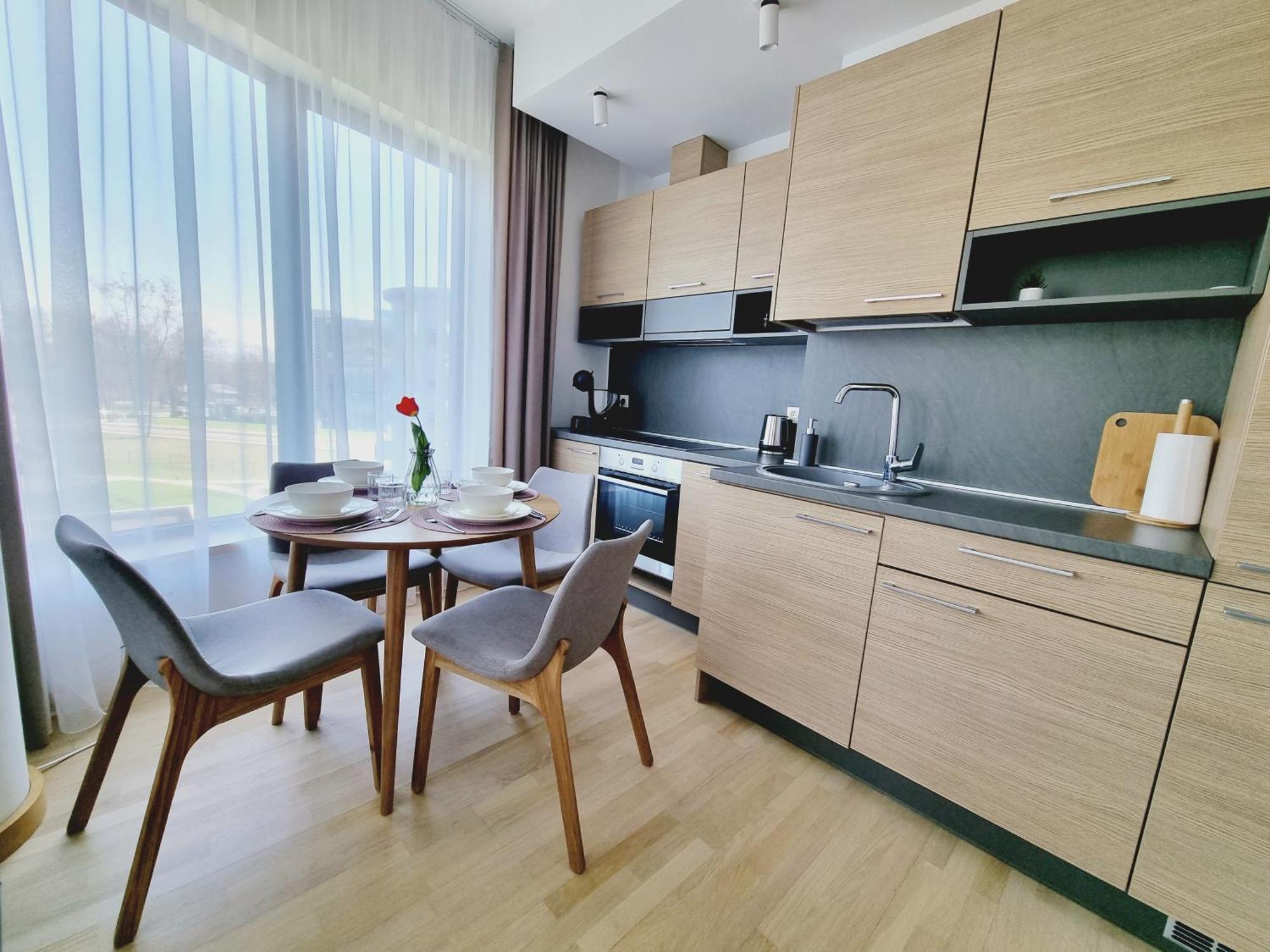 Melodija Apartments In Druskininkai Center Dış mekan fotoğraf
